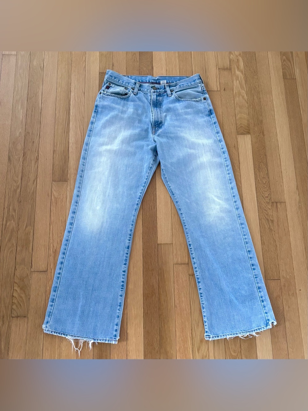 Vintage 90s Abercrombie Fitch 1009 Bootcut Jeans Mens Made in USA Skater Denim